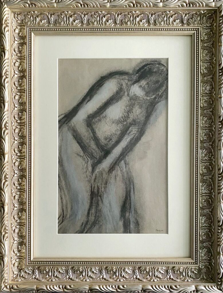 Femme s'essuyant by Edgar Degas, 1957