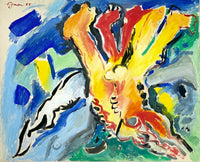 Le bouquet de pieds by Edouard Pignon, 1965