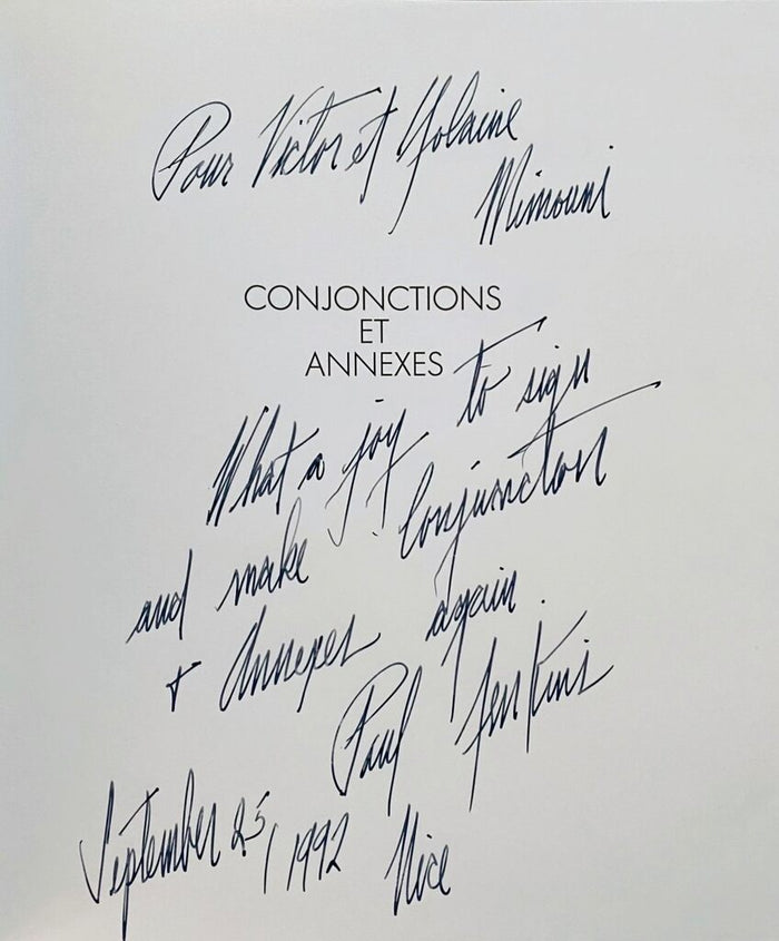 Conjonctions et annexes de Paul Jenkins, 1991 (vue 2)