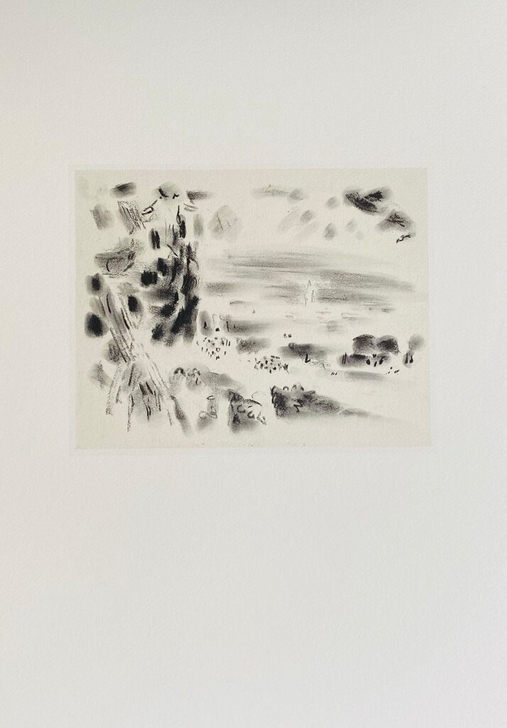 La vallée de l'arc d'André Masson, 1951