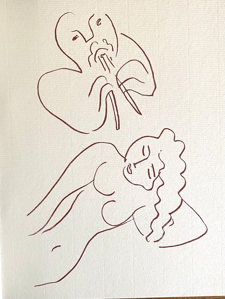 Florilège des amours de Henri Matisse, 1974