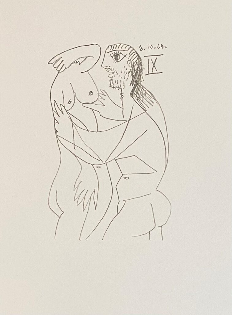 Le Goût du Bonheur de Pablo Picasso, 1970