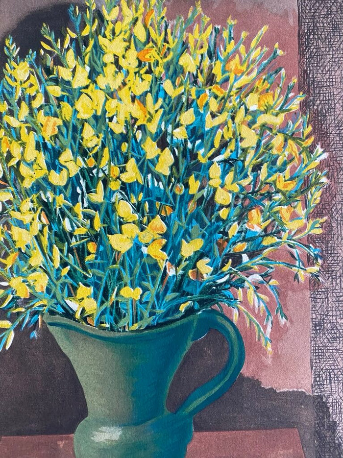Bouquet de fleurs jaunes de Moïse Kisling, 1954 (vue 2)