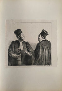 Court Scene by Honoré Daumier, 1918 (view 2)