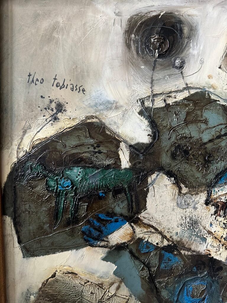 La chèvre et son violon by Theo Tobiasse, 1962 (view 3)