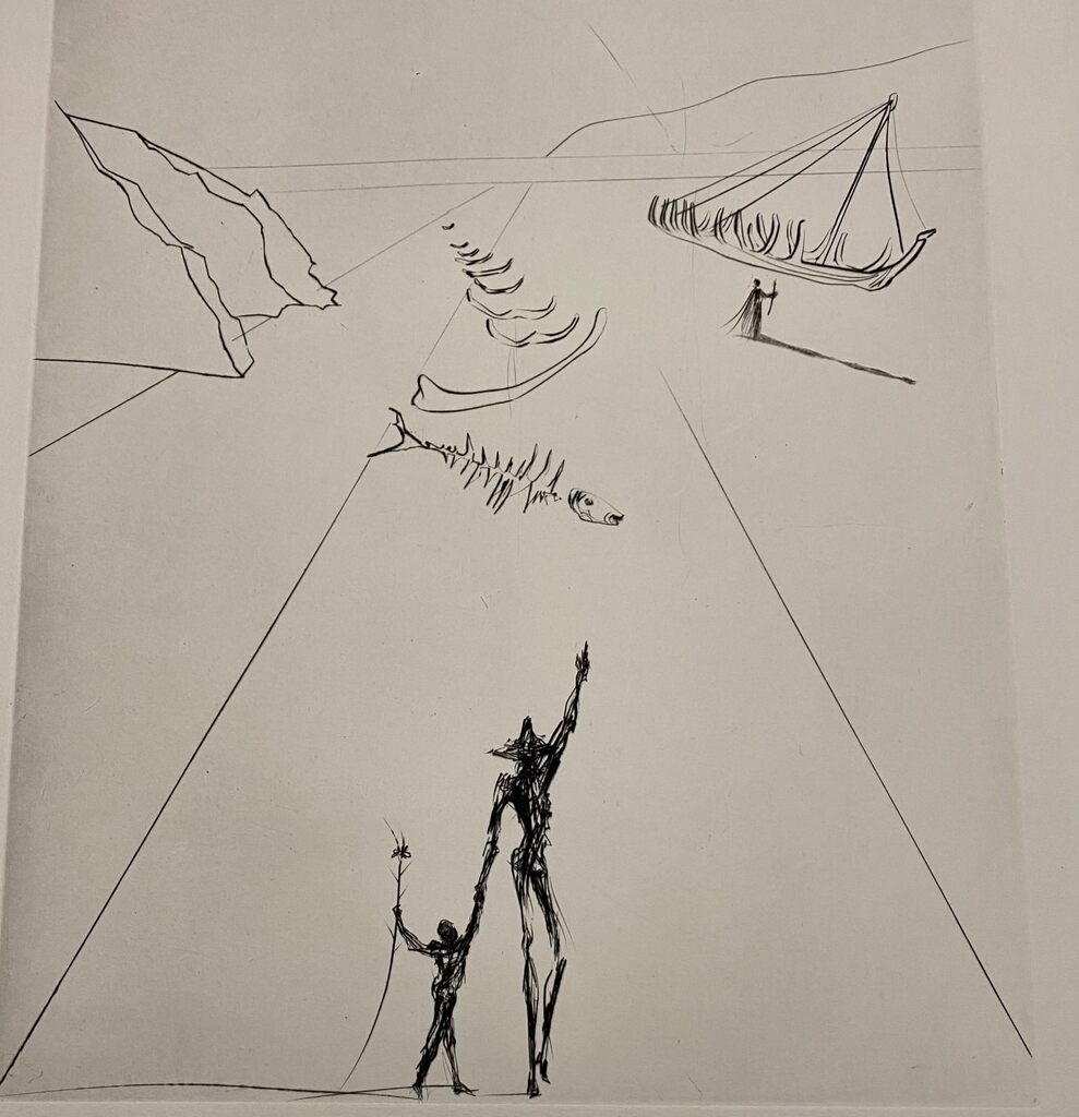 The Old Man and the Sea - Apotheosis by Salvador Dalí, 1974 (view 2)