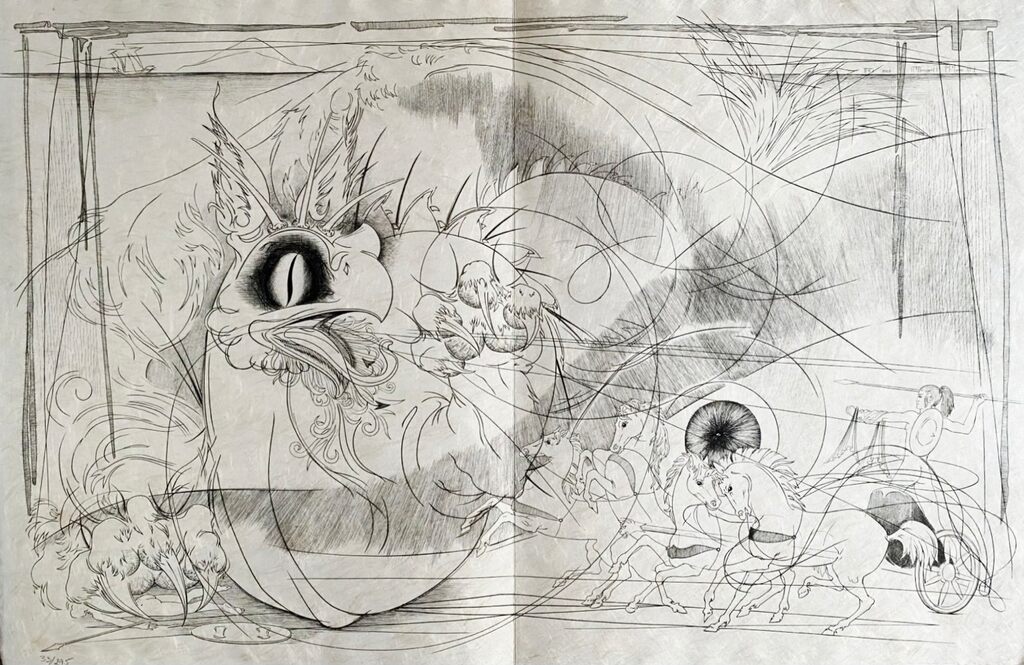 Hippolyte et le dragon (Hippolytus and the Dragon) de Czanara, 1973