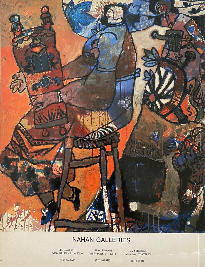 Clowns, prophètes et mandragores de Theo Tobiasse, 1990 (vue 2)