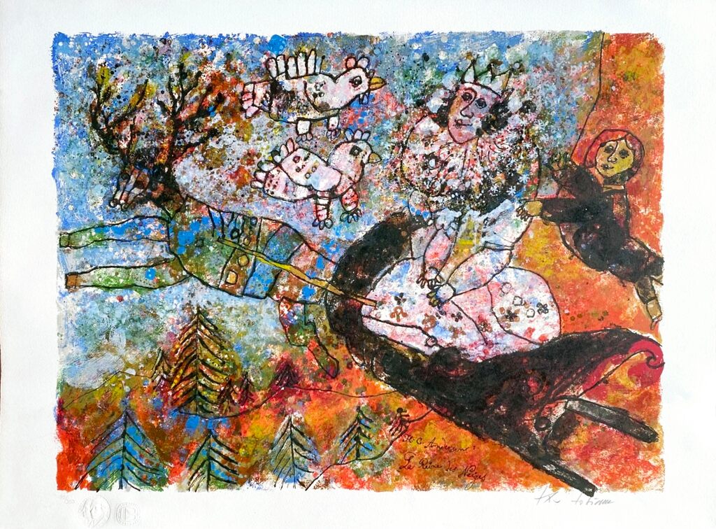 La Reine des neiges (The Snow Queen) by Theo Tobiasse, 1978