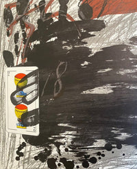 Les deux cartes by Antoni Tàpies, 1976 (view 3)