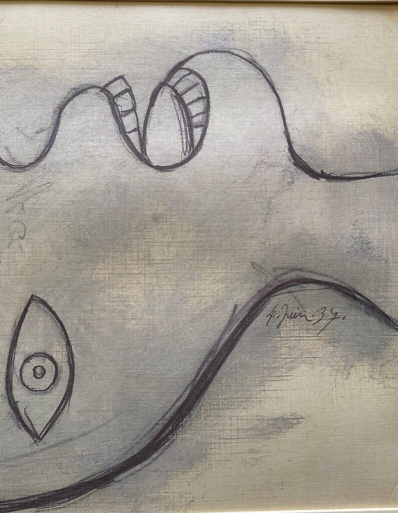 Guernica Study by Pablo Picasso, 1990 (view 2)
