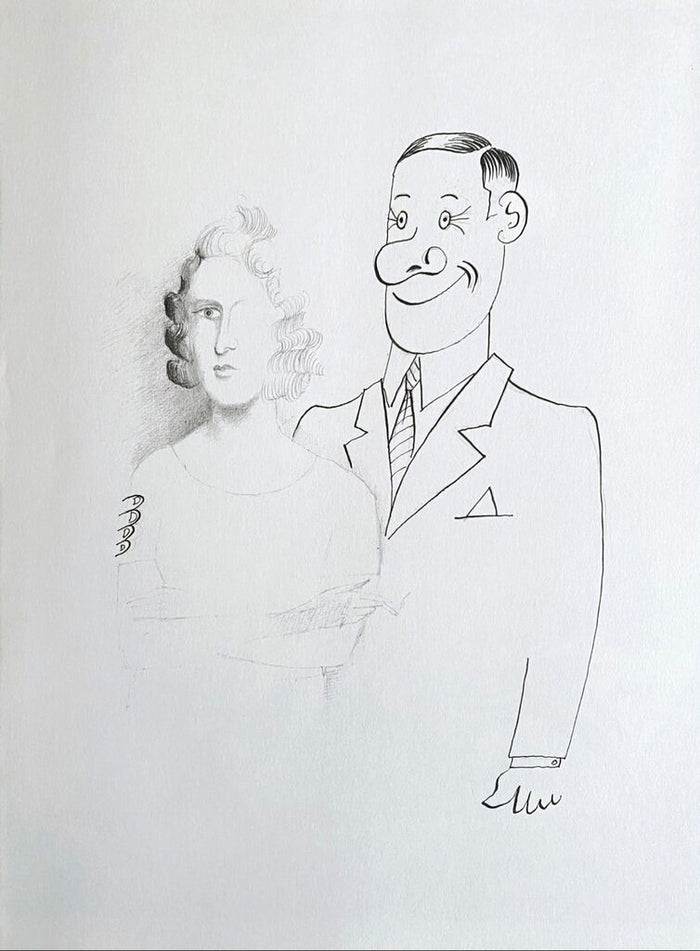 Couple de Saul Steinberg, 1966