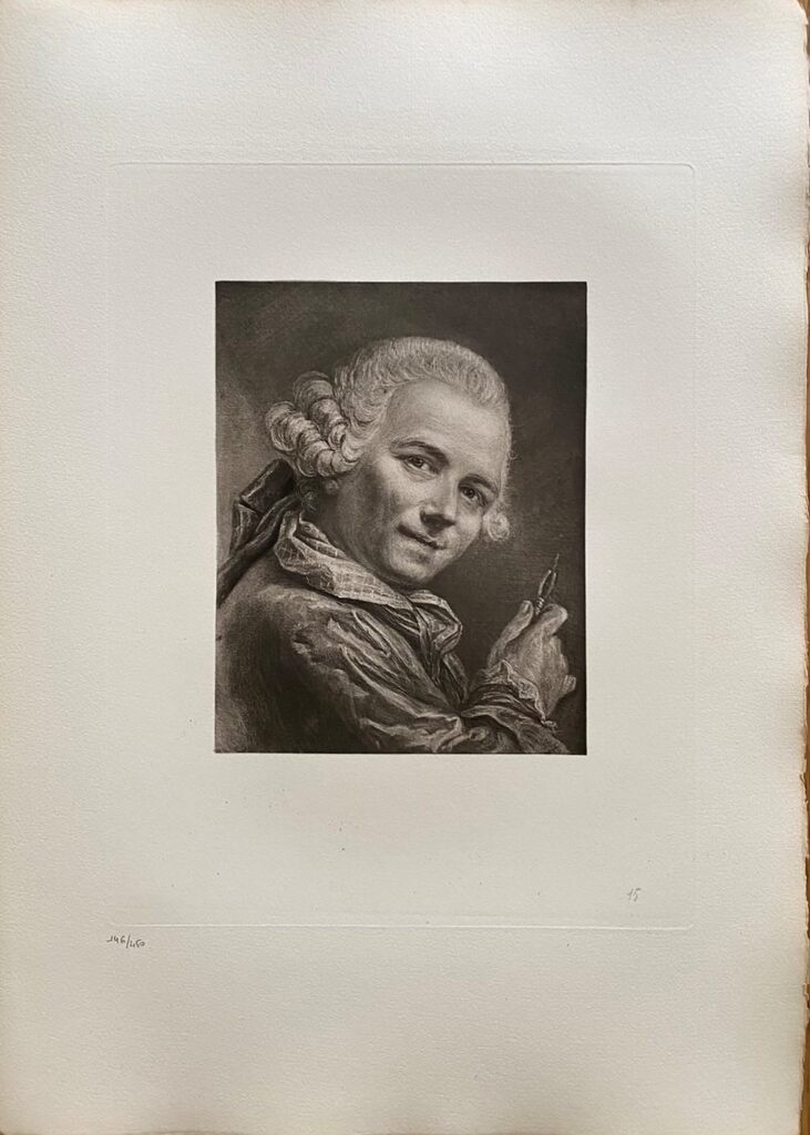 Autoportrait by Thomas-François Guérin, 1908