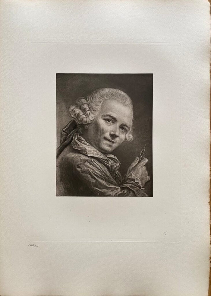 Autoportrait de Thomas-François Guérin, 1908