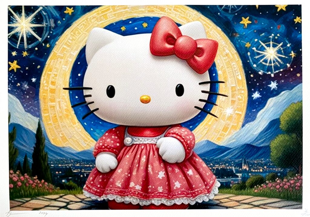 Hello Kitty by Death NYC, 2024