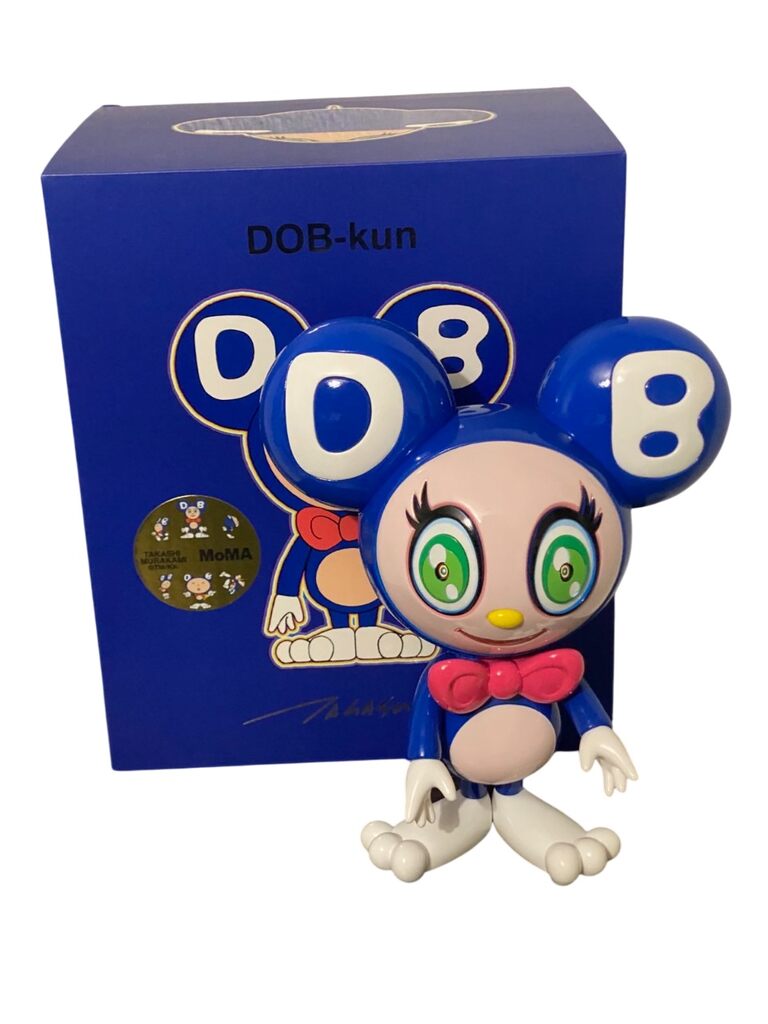 DOB-kun (Dark Blue) by Takashi Murakami, 2019 (view 3)