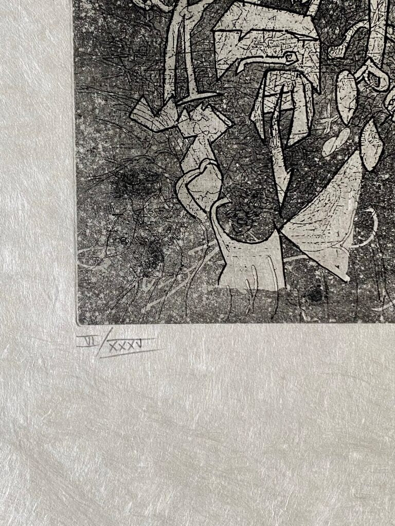 Le Verbo Hommérica by Roberto Matta, 1987 (view 3)