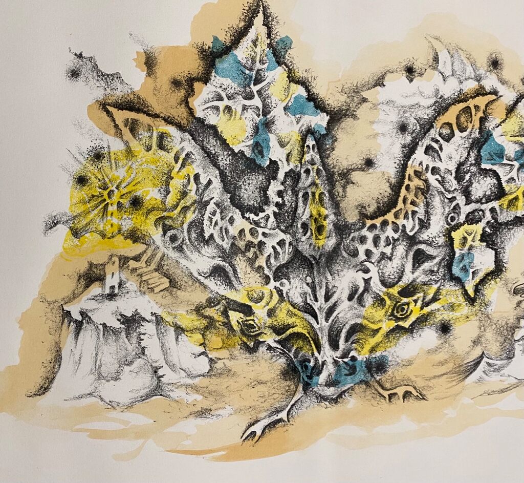 Le Papillon (The Butterfly) by Jean Lurçat, 1965 (view 3)