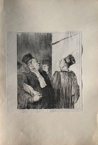 Court Scene by Honoré Daumier, 1918 (view 2)