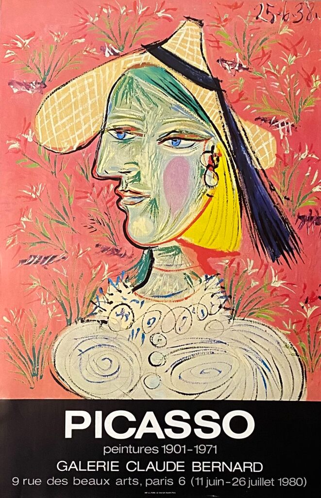 Femme au chapeau de Pablo Picasso, 1980