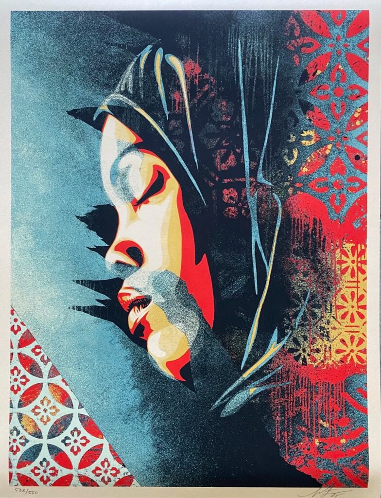 Meditation Woman de Shepard Fairey, 2025