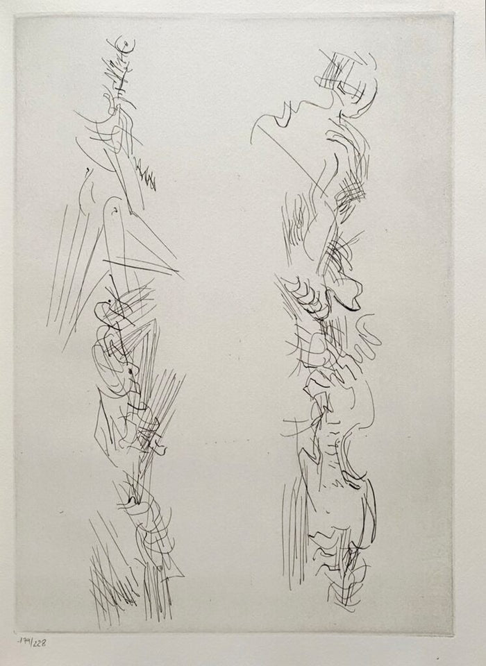 Trois Poètes élisabéthains by Henry Moore, 1970