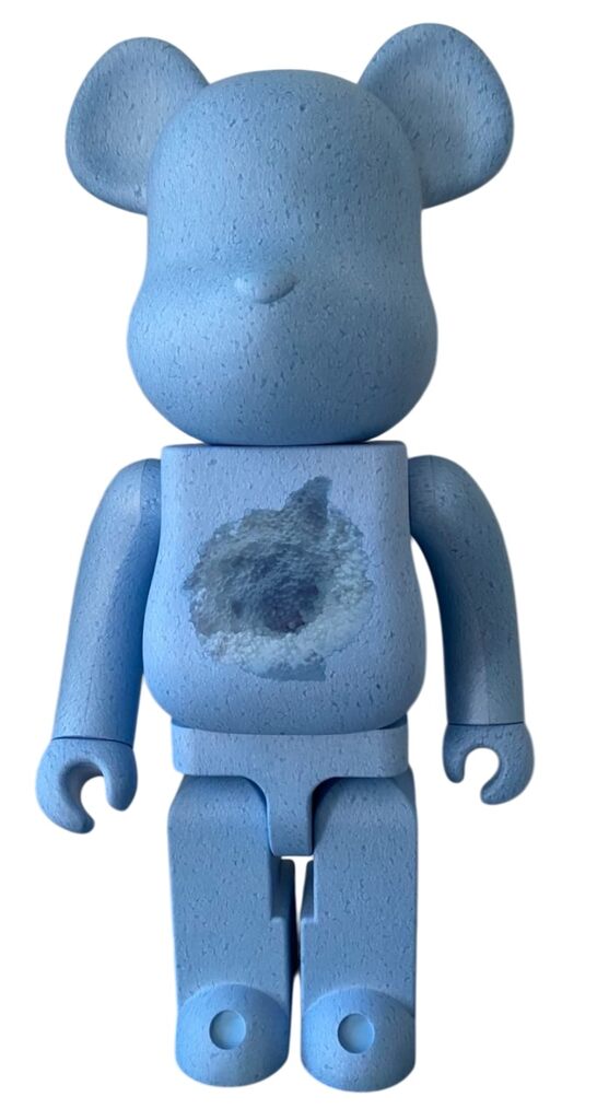 Snarkitecture x Black Rainbow 1000% (Blue Edition) de BE@RBRICK, 2022