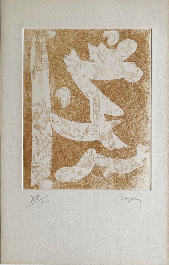 En temps conjugués de Camille Bryen, 1975
