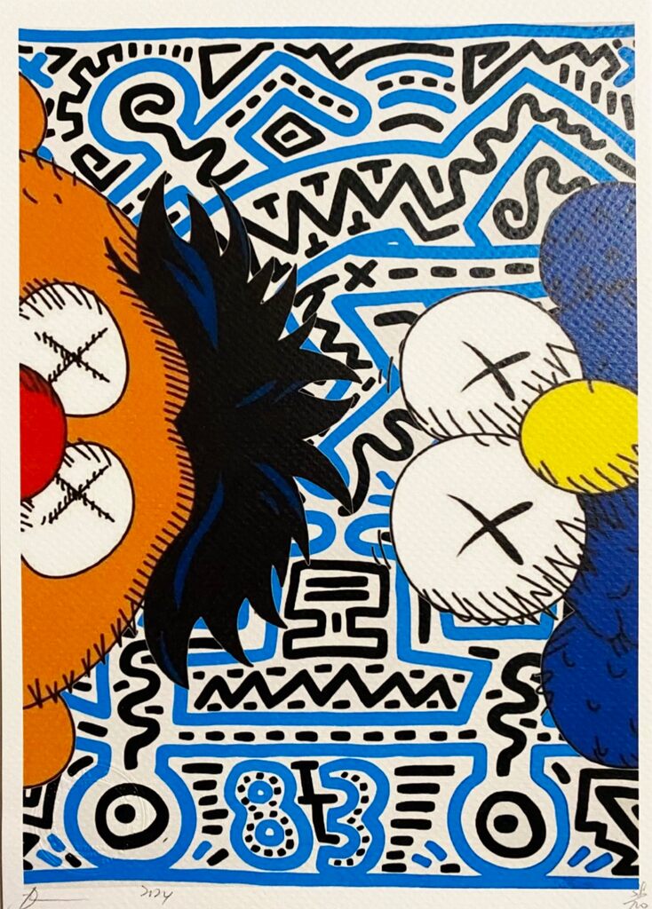 Kaws Sesame Street de Death NYC, 2024