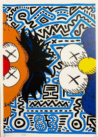 Kaws Sesame Street de Death NYC, 2024