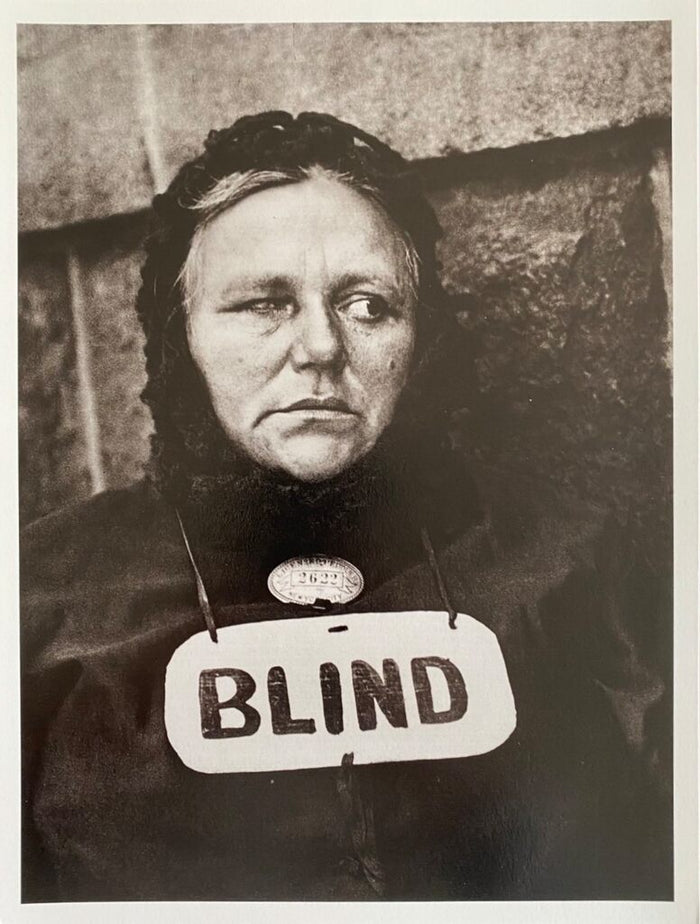 Blind Woman de Paul Strand, 1916