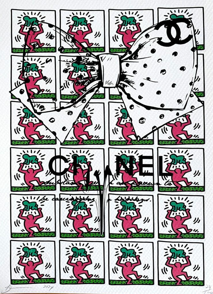 Chanel / Haring by Death NYC, 2024