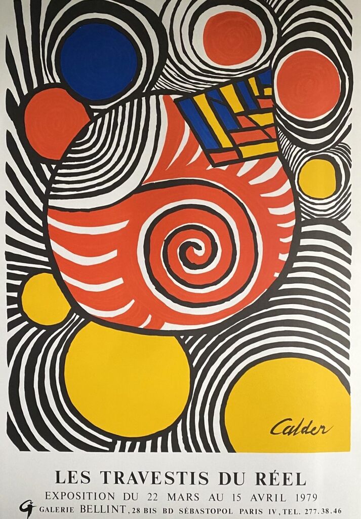 Les travestis du réel d'Alexander Calder, 1979