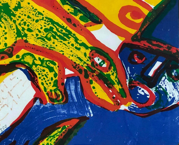 Carte de vœux by Bengt Lindström, c. 1980 (view 2)