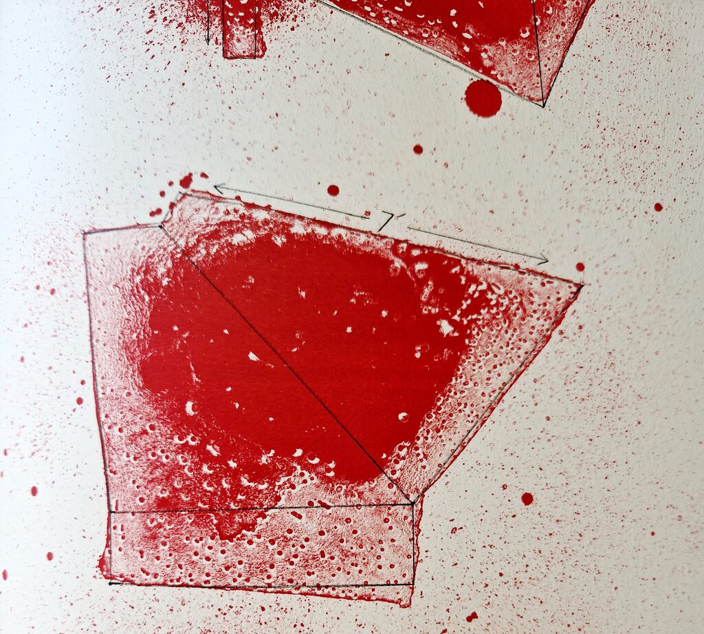 Red Piano de Jim Dine, 1968 (vue 2)