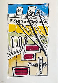 Le Port by Fernand Léger, 1960