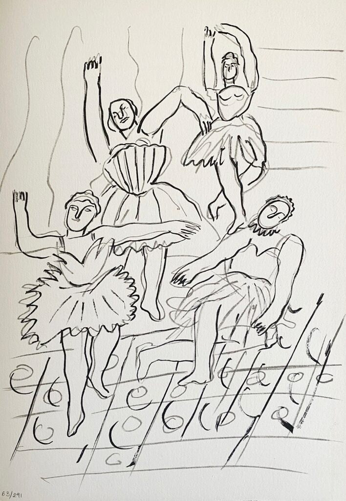 Les danseuses de Fernand Léger, 1960