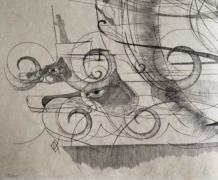 Hippolyte et Aricie (Hippolytus and Aricia) by Czanara, 1973 (view 2)