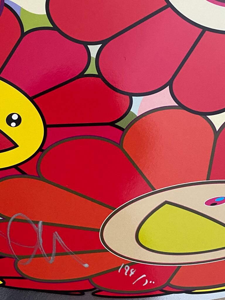 Red Flower Ball (3D) by Takashi Murakami, 2013 (view 3)