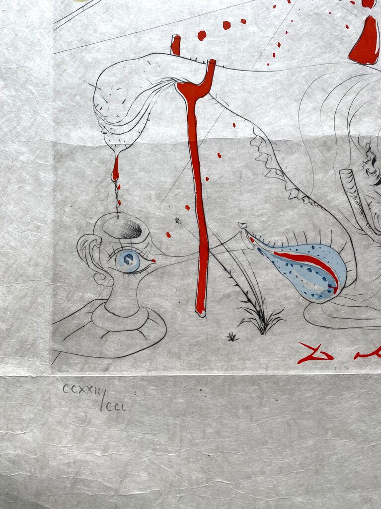 L'alchimiste by Salvador Dalí, 1975 (view 2)