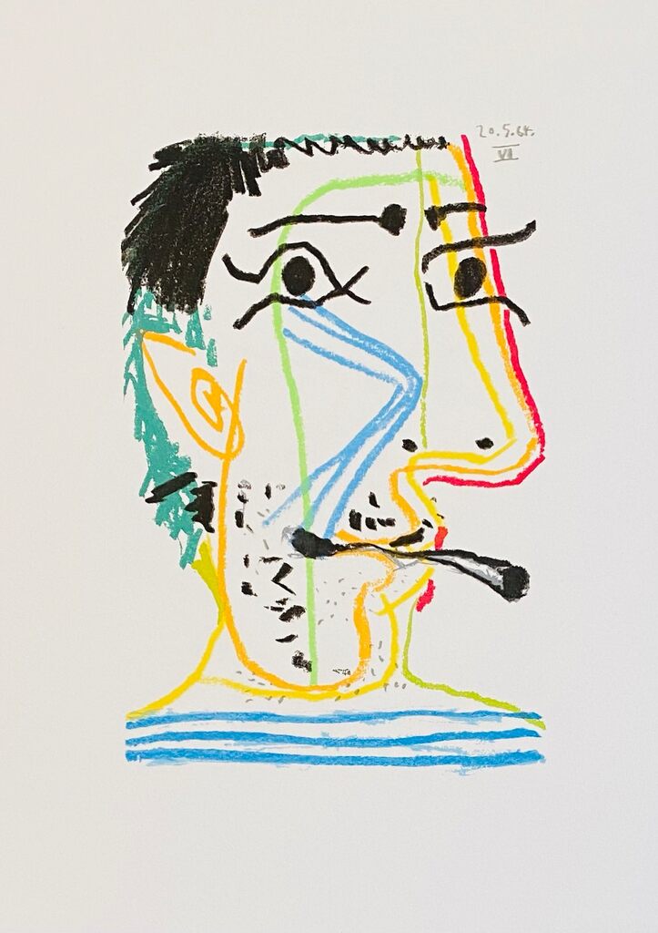 Le Goût du Bonheur de Pablo Picasso, 1970