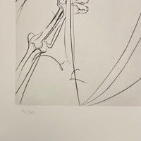 The Old Man and the Sea - The Rod by Salvador Dalí, 1974 (view 4)