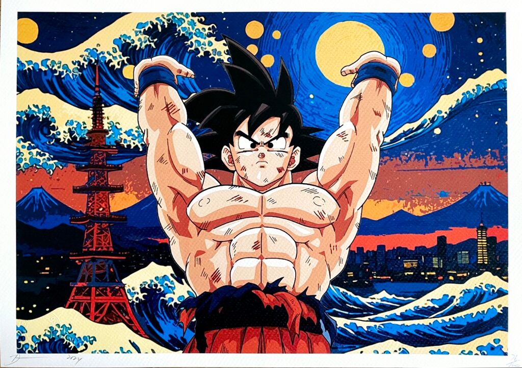 Son Goku by Death NYC, 2024