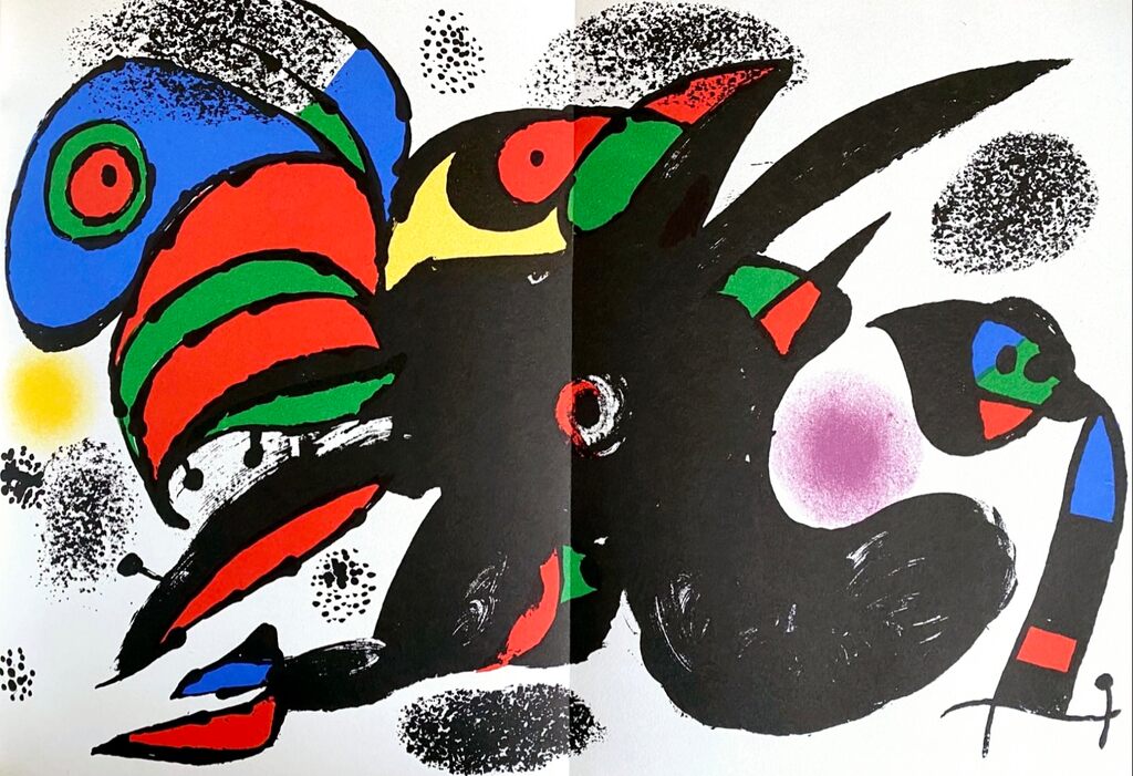 L’extrême origine by Joan Miró, 1976