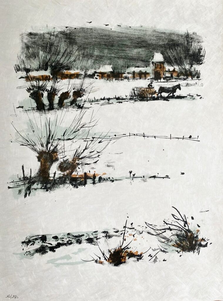 Les Flamandes de Théophile Alexandre Steinlen, 1962