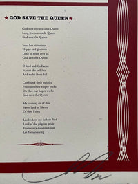 Americana Lyrics by Shepard Fairey, 2012 (view 3)