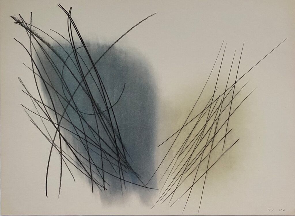 Pastel P.1957-31 by Hans Hartung, 1961