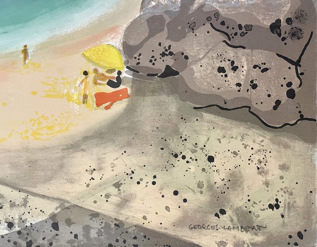 Au bord de l'océan de Georges Lambert, vers 1975 (vue 3)