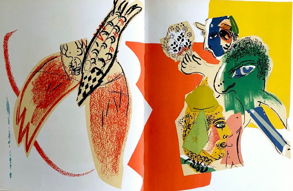 Personnages de Marc Chagall, 1966
