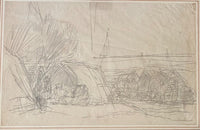 Etude pour "Le Pardon de Sainte-Anne-la-Palud" d'Eugène Boudin, vers 1858 (vue 2)